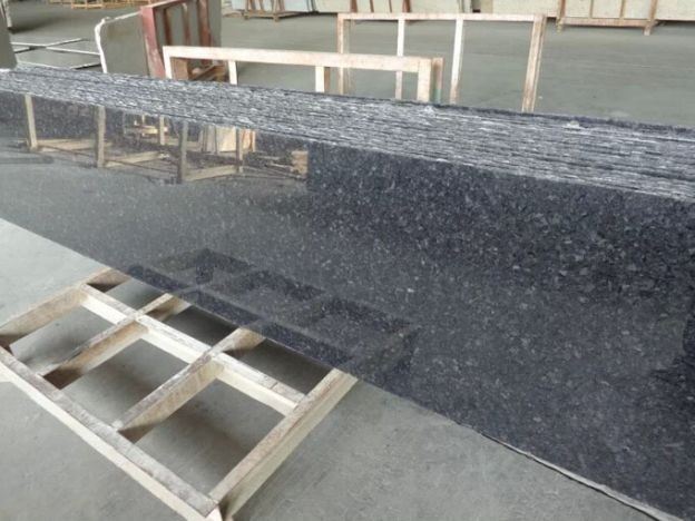 Big Size Polished Angola Black Granite Slabs Prices (2)