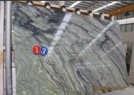 green white marble