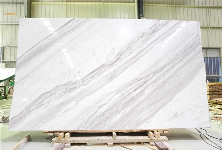 Volakas Drame Marbre Blanc White Volakas Marble Dining Table